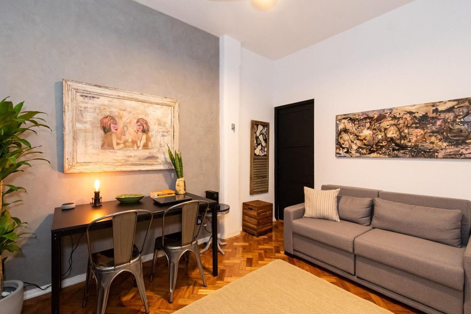 Artistico Qto&Sala A 350M Da Praia | Jg 42/701 Apartment Рио де Жанейро Екстериор снимка